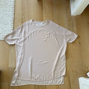 DVF cream dress (small)